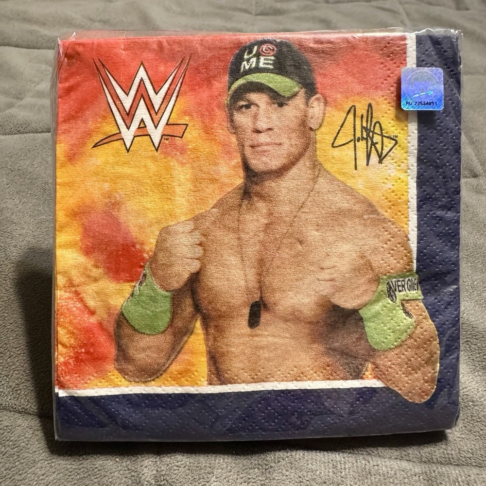 WWE John Cena Daniel Bryan Party Supplies Napkins 16ct.‎